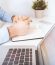 Planning a new business on a laptop
